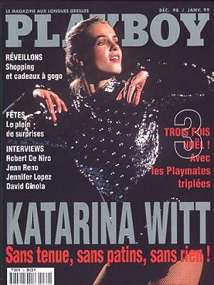 katarina witt playboy|Katarina Witt: Playboy (US) 12/1998 & (DE) 12/2001: maxwelld.